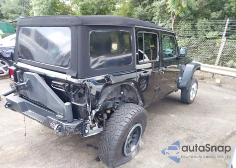 2019 Jeep Wrangler Unlimited Sport S 4X4 from USA, damaged, VIN 1C4HJXDGXKW558115